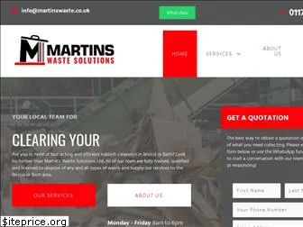 martinswastesolutions.co.uk