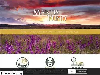martisfund.org