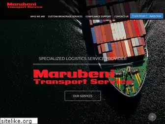 marubeni-trans.com