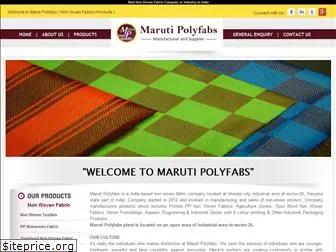 marutipolyfabs.in