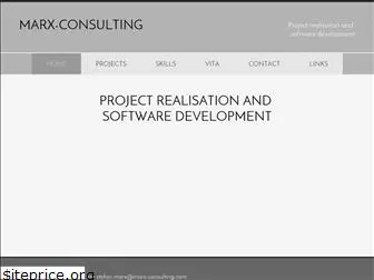 marx-consulting.com