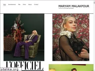 maryammalakpour.com