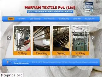 maryamtextile.com