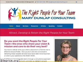 marydunlapconsulting.com