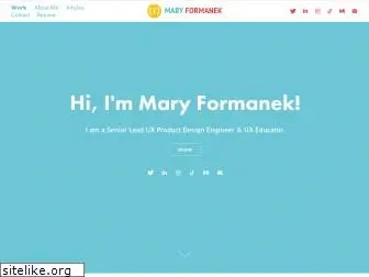 maryformanek.com