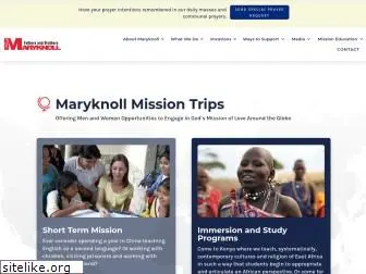 maryknollmissiontrips.org