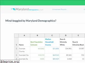 maryland-demographics.com