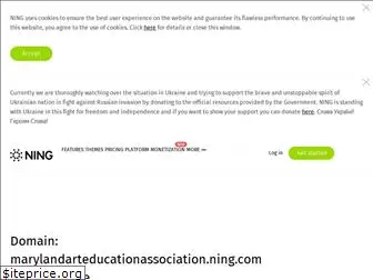 marylandarteducationassociation.ning.com