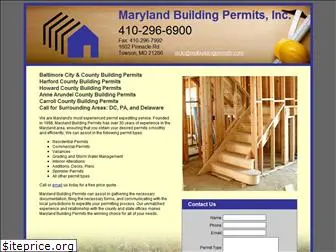 marylandbuildingpermits.com