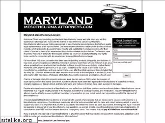 marylandmesotheliomaattorneys.com