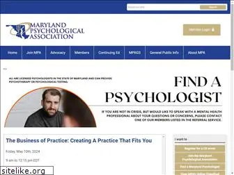 marylandpsychology.org