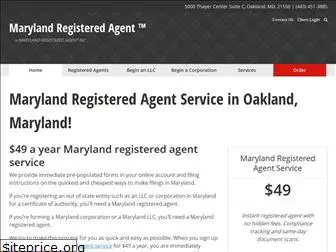 marylandregisteredagent.com