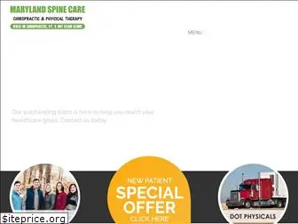 marylandspinecare.com