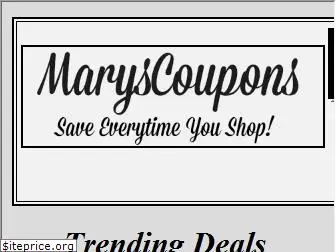 maryscoupons.biz