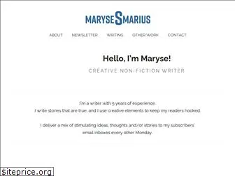 marysesmarius.com