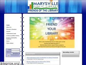 marysvillefriends.com