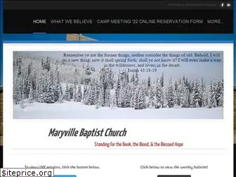 maryvillebaptist.com