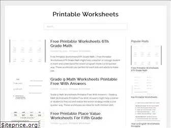 maryworksheets.com