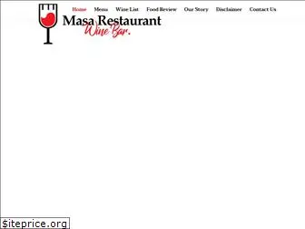 masarestaurantwinebar.com