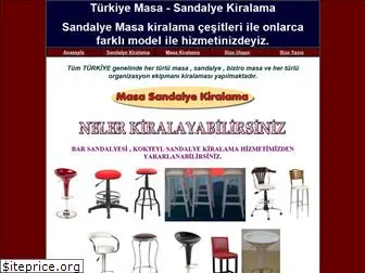 masasandalyekiralama.com