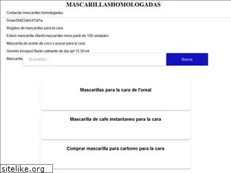 mascarillashomologadas.com.es