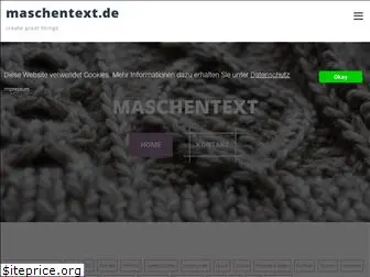 maschentext.de