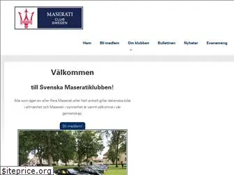 maseraticlub.se