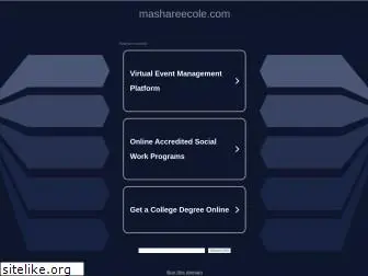 mashareecole.com