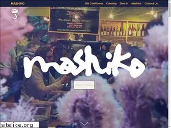 mashikorestaurant.com