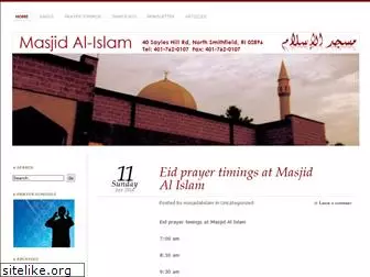 masjidalislam.wordpress.com