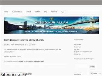 masjidnurallah.com