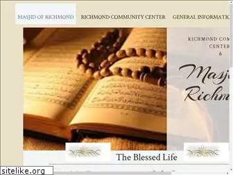 masjidofrichmond.com