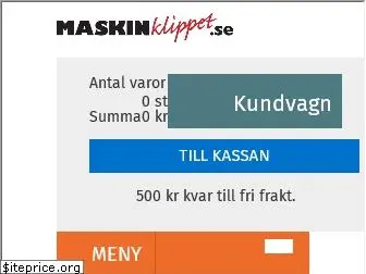 maskinklippet.se