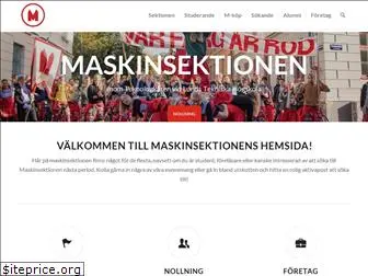 maskinsektionen.com