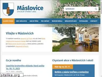 maslovice.cz