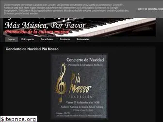 masmusicaporfavor.com