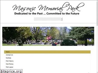 masonicmemorialpark.com