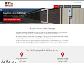 masonsafestorage.com