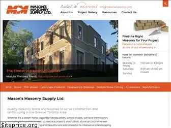 masonsmasonry.com