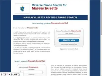 massachusettsphonelookup.com