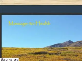 massage-to-health.com