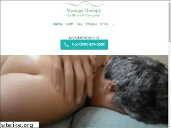 massagebyblaine.com