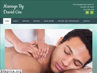 massagebydavidcox.com