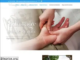massageonthesquare.com