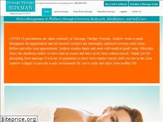 massagetherapynorman.com