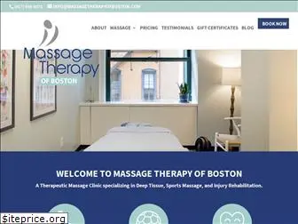 massagetherapyofboston.com