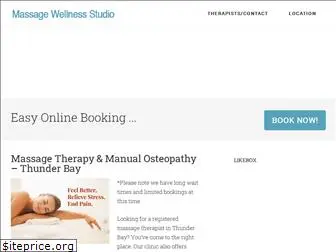 massagewellnessstudio.com