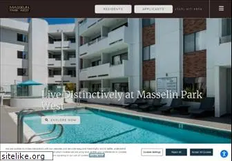 masselinparkwestapts.com