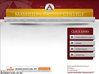 massillonbaptistcollege.com
