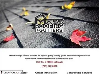 massroofingandgutters.com